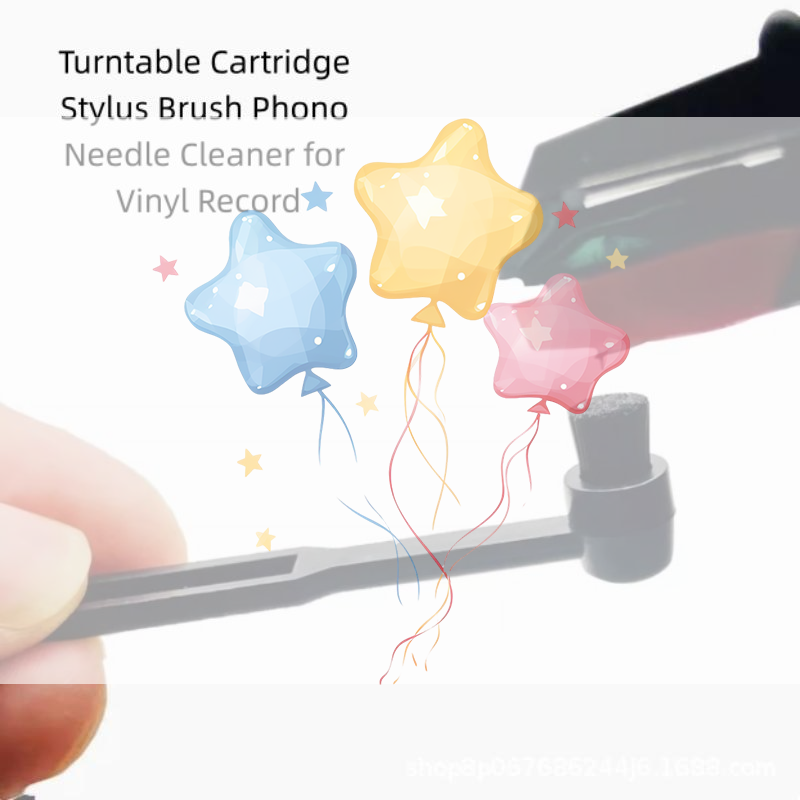 Vinyl Record Cleaner - 1 pièce : brosse pour nettoyer