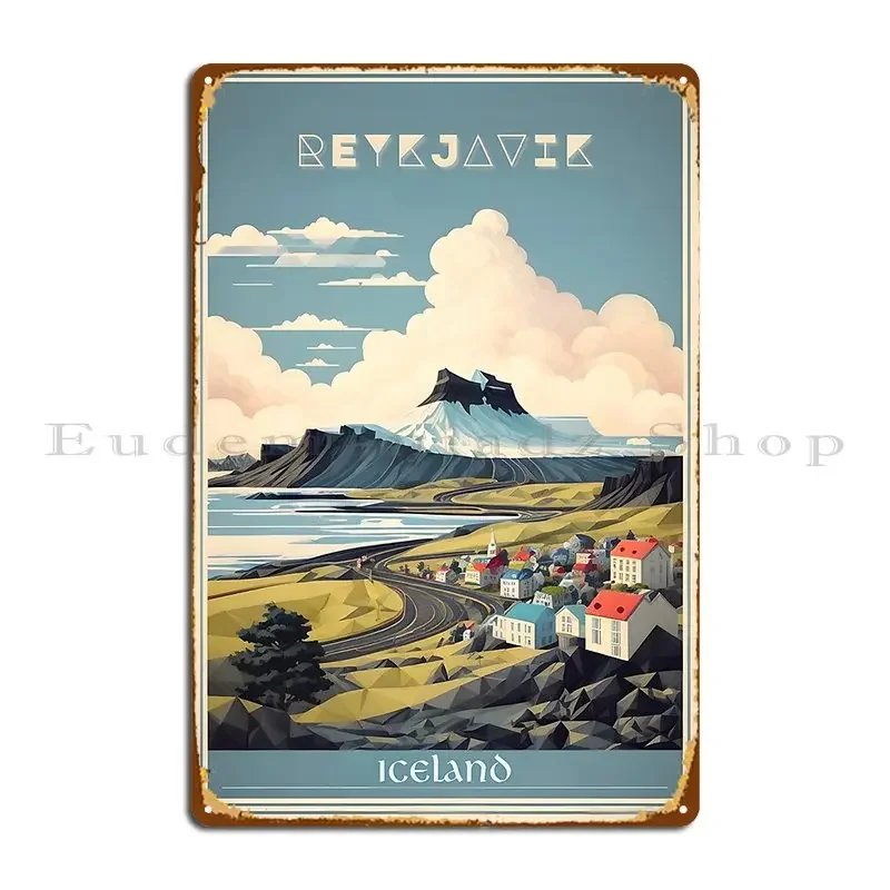 Reykjavik S Vintage Beauty A,  - Vintage Collectible Posters avis et prix