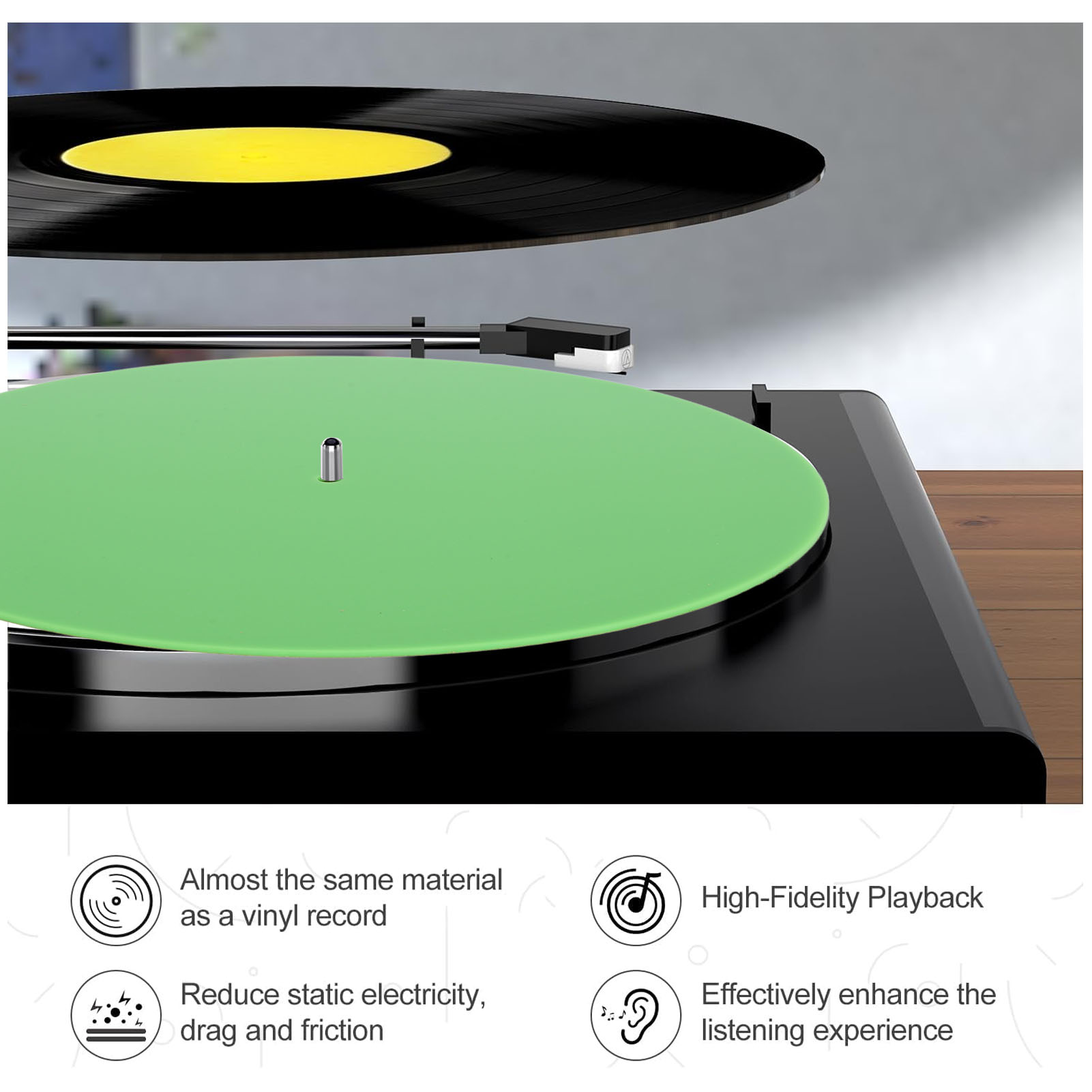 Slipvirus-Polymère antidérapan - Vinyl Record Cleaner avis et prix